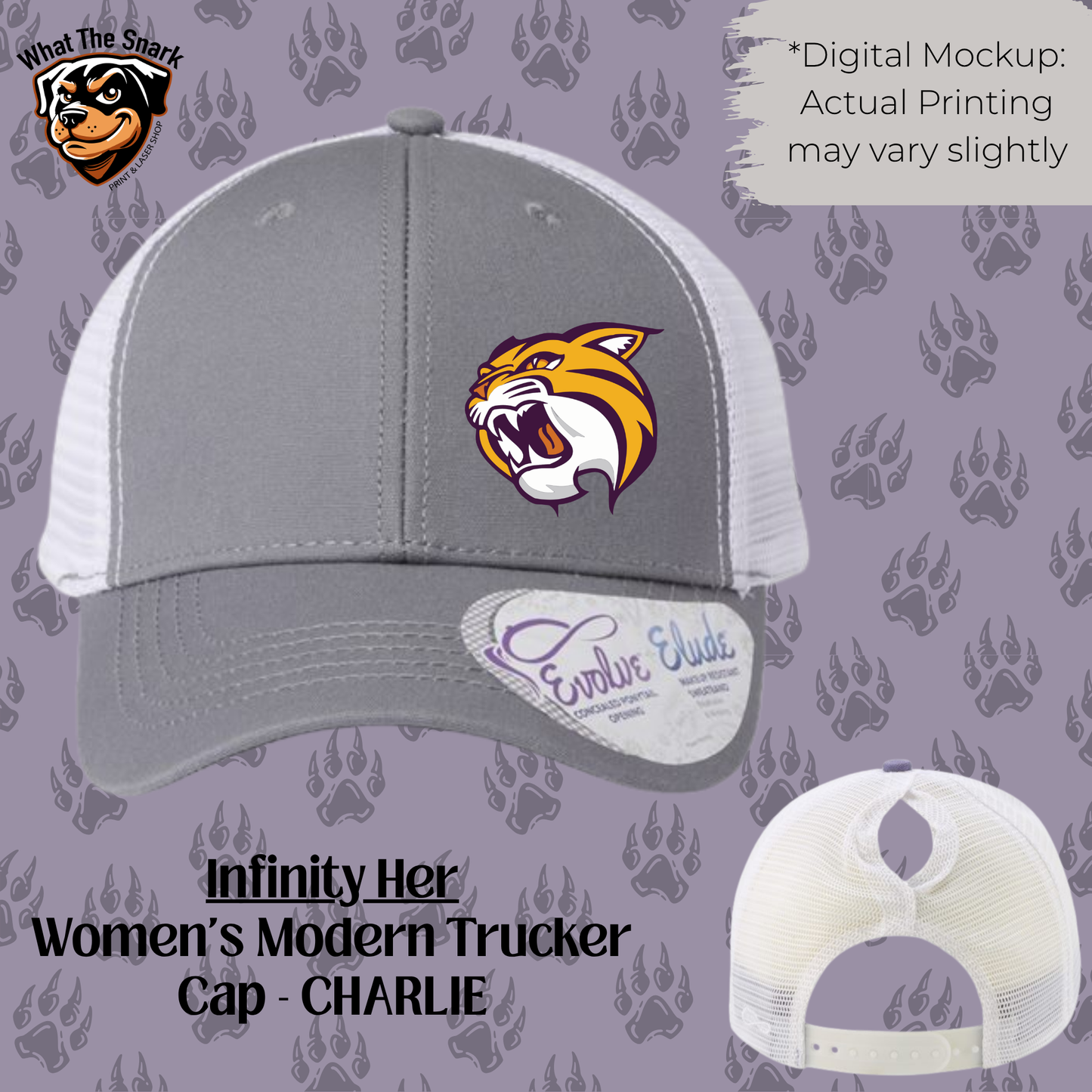 Women's Wildcat Mascot Hat