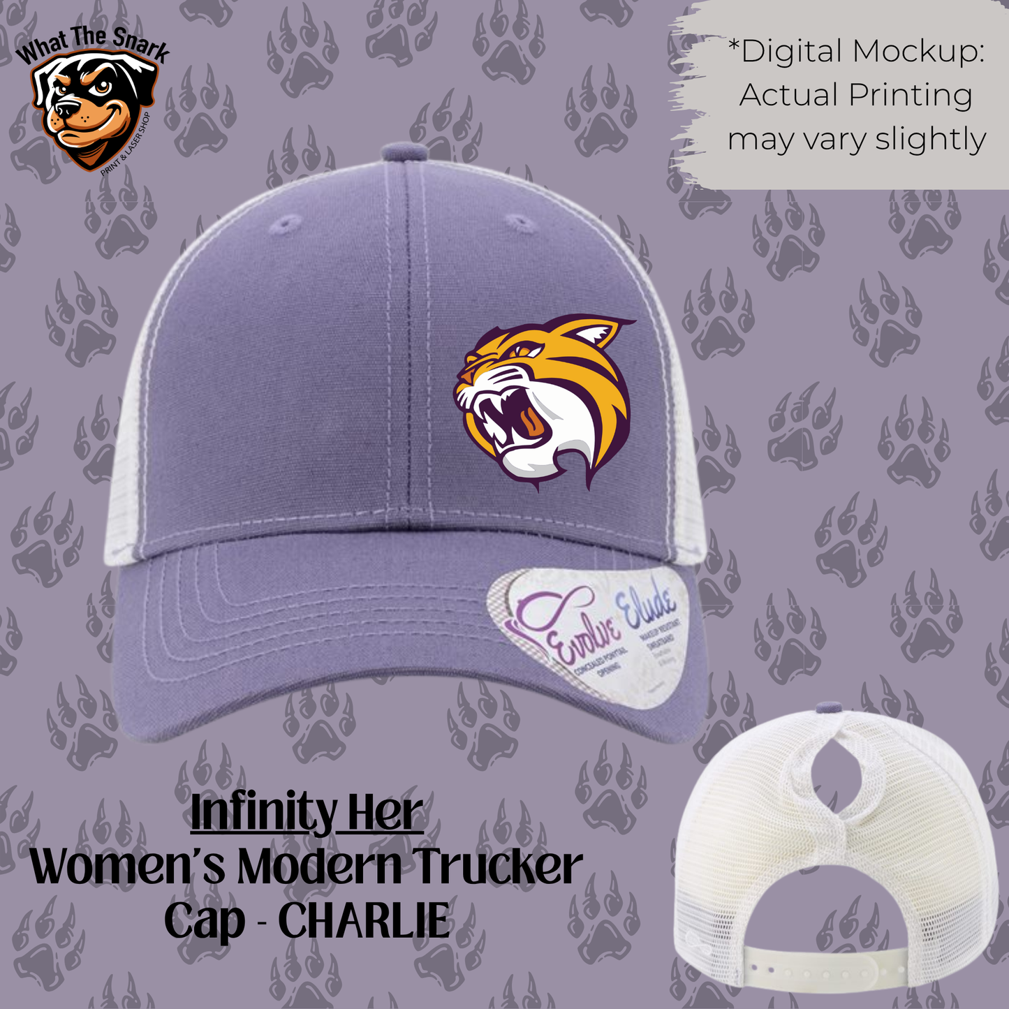 Women's Wildcat Mascot Hat