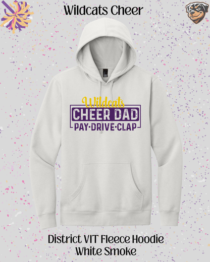 Wildcats Cheer Dad Hoodie