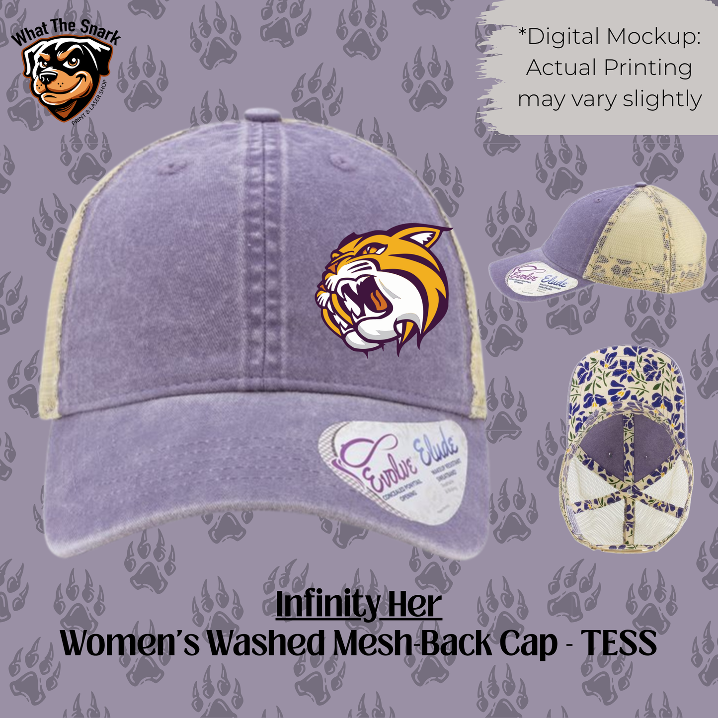Women's Wildcat Mascot Hat