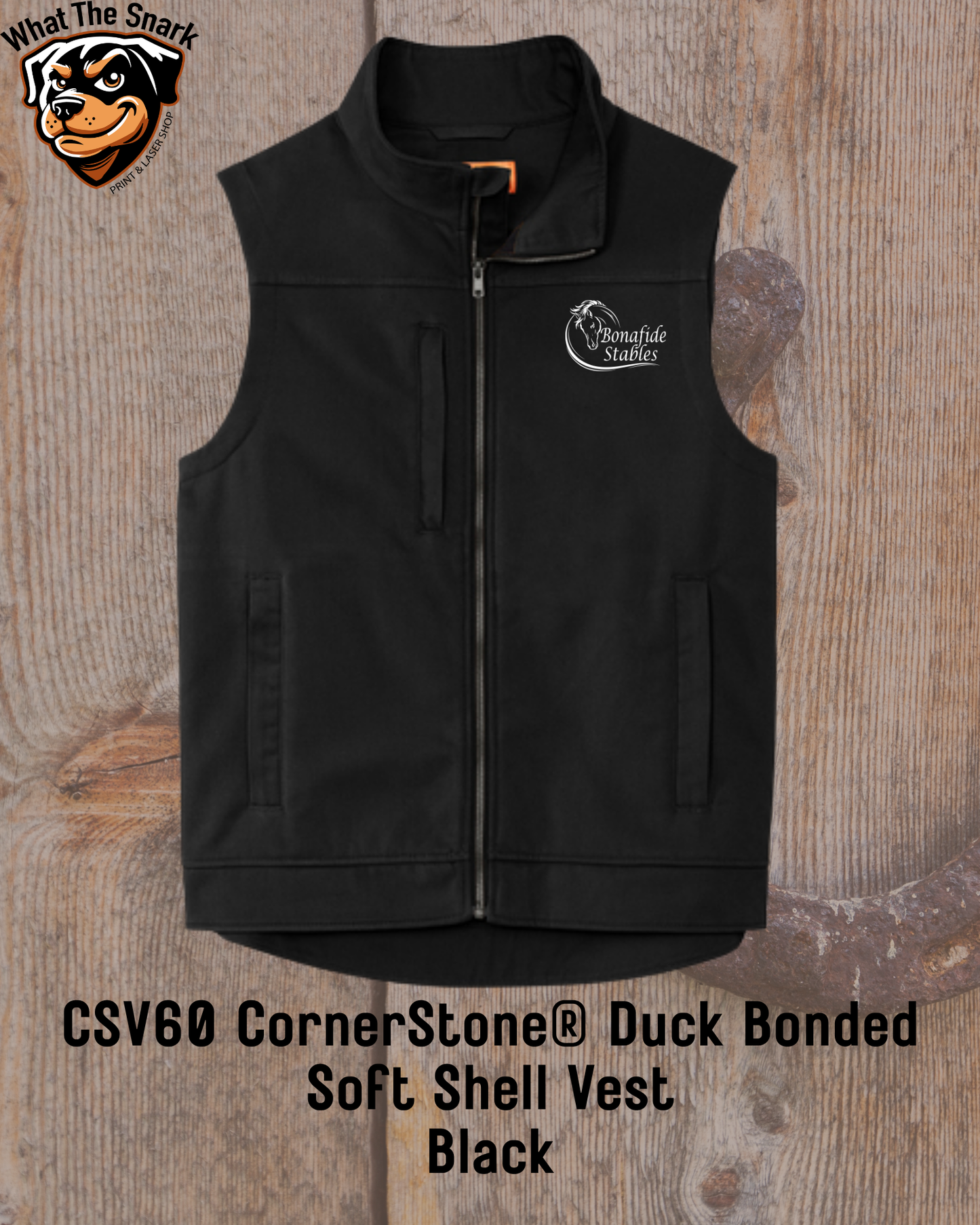 Bonafide Stables Cornerstone Soft Shell Vest