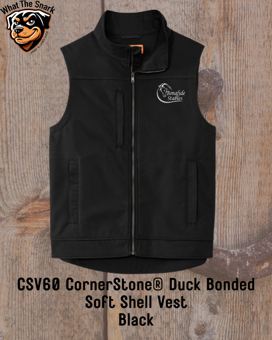 Bonafide Stables Cornerstone Soft Shell Vest