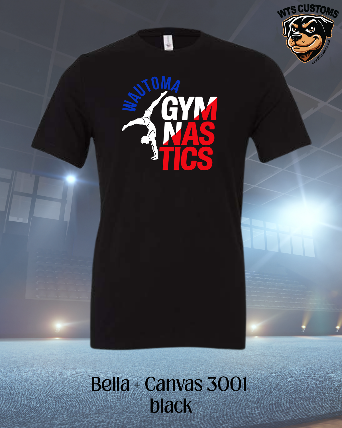 Wautoma Gymnastics 2026 Male Competition Tee