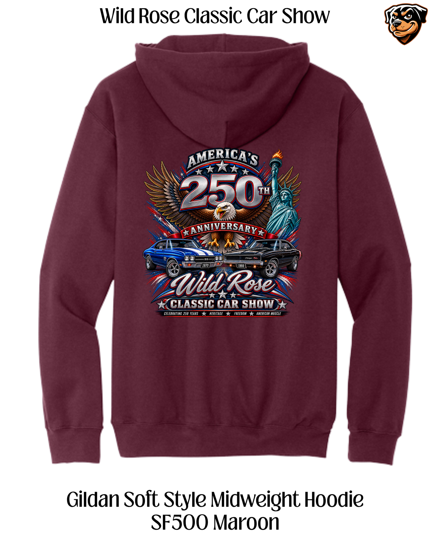 WR Classic Car Show America's 250th Hoodie