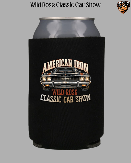WR Classic Car Show American Iron Koozie
