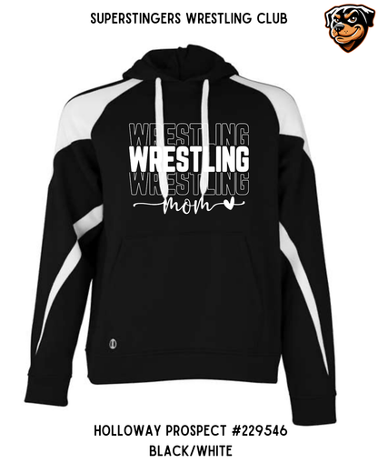 Super Stingers Wrestling Mom Hoodies