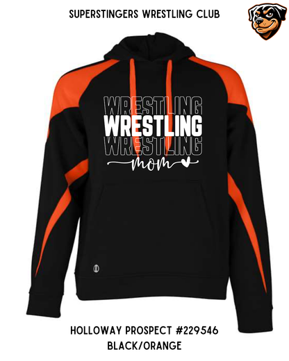 Super Stingers Wrestling Mom Hoodies