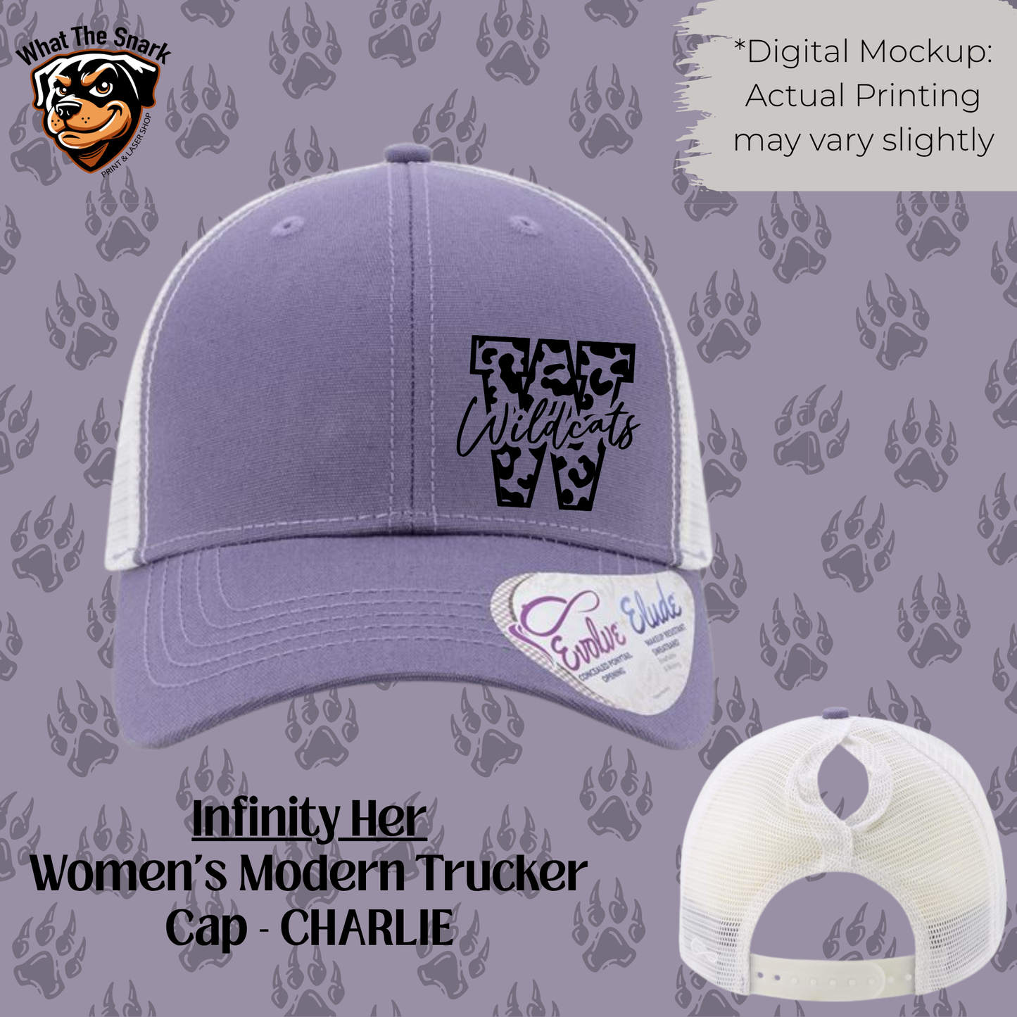 Women's Animal Print Wildcats W Hat