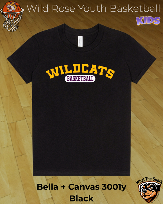 Wildcat Basketball Classic Arch Youth Tee