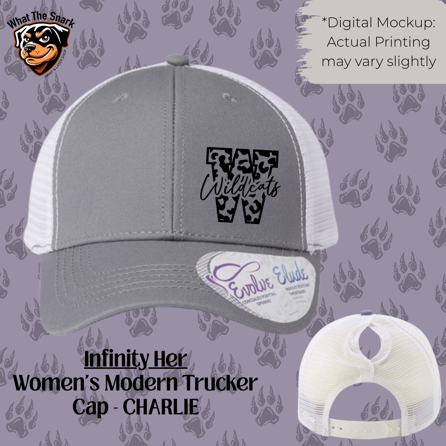 Women's Animal Print Wildcats W Hat