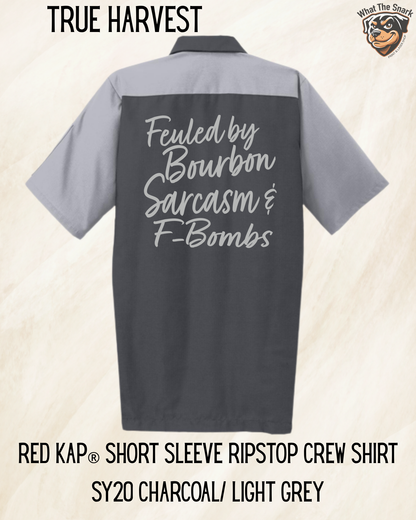 Fueled by Bourbon, Sarcasm & F-Bombs Button Down