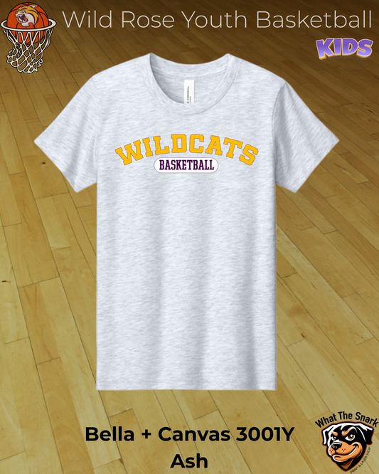 Wildcat Basketball Classic Arch Youth Tee
