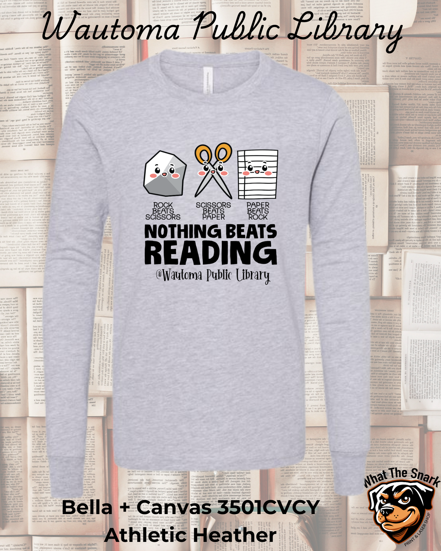 WPL Nothing Beats Reading Long Sleeve Youth