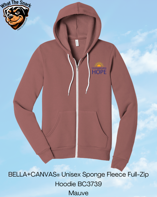 Have Courage and Be Kind Mountain Full Zip Hoodie