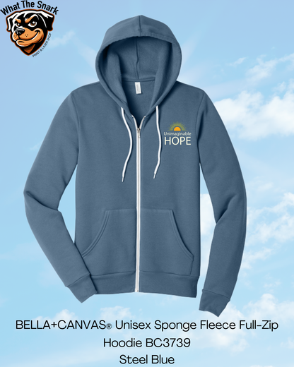 Have Courage and Be Kind Mountain Full Zip Hoodie