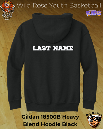 Wildcat Basketball Classic Arch Youth Hoodie