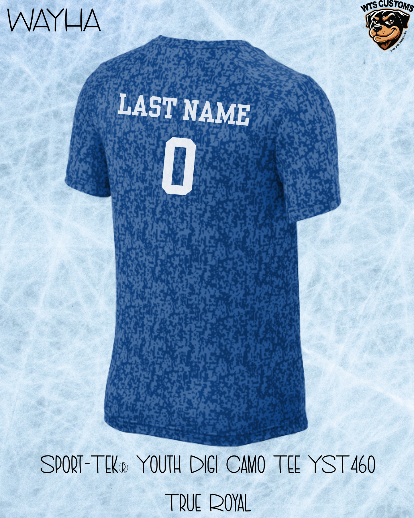 WAYHA Camo Kids Tee
