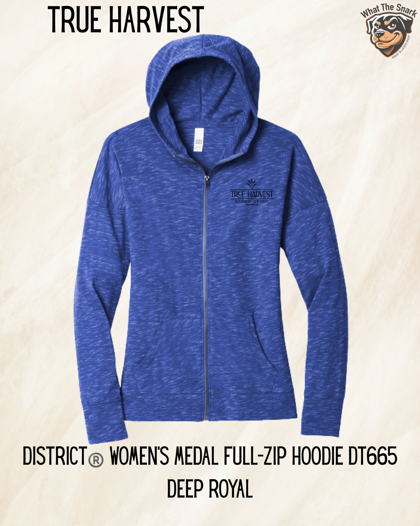 TH Lightweight Women's Zip Up Hoodie