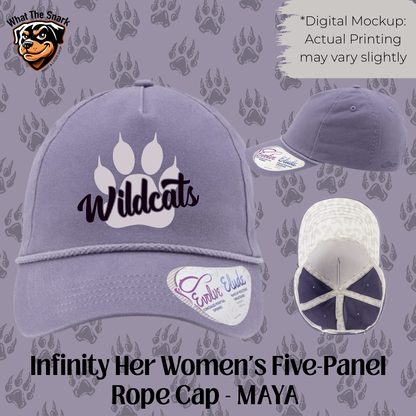 Women's Wildcats Purple Paw Hat