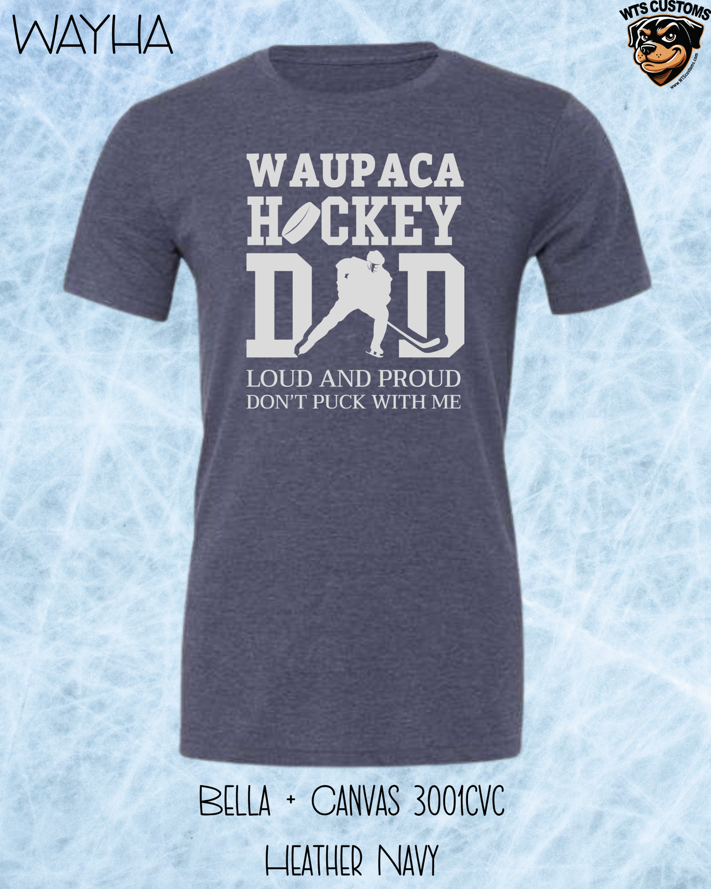 WAYHA Dad Loud and Proud Tee