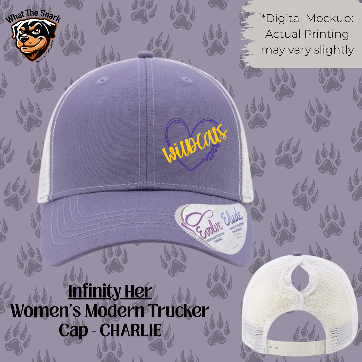 Women's Wildcat Heart Hat