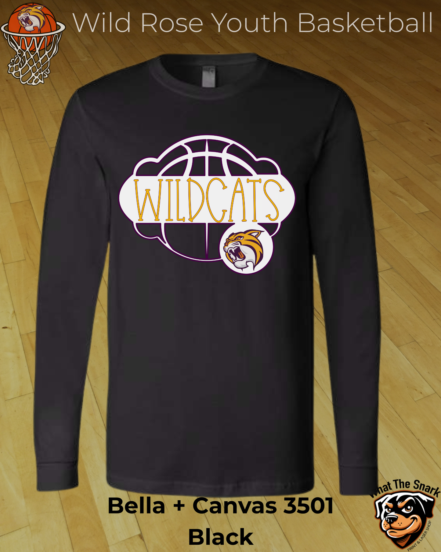 Wildcat Bubble Swish Long Sleeve