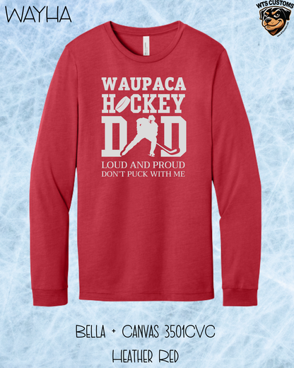 WAYHA Dad Loud and Proud Long Sleeve