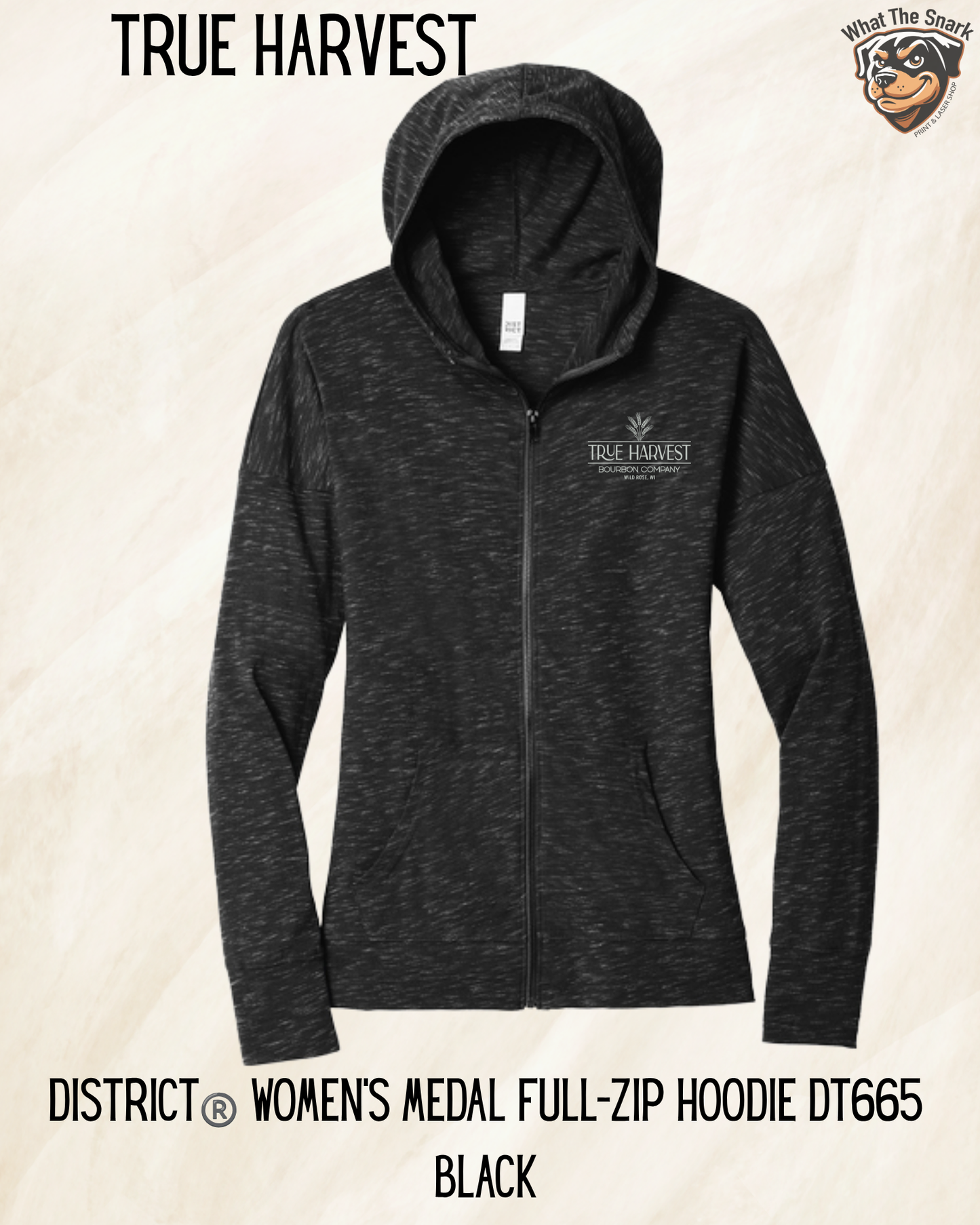 TH Lightweight Women's Zip Up Hoodie