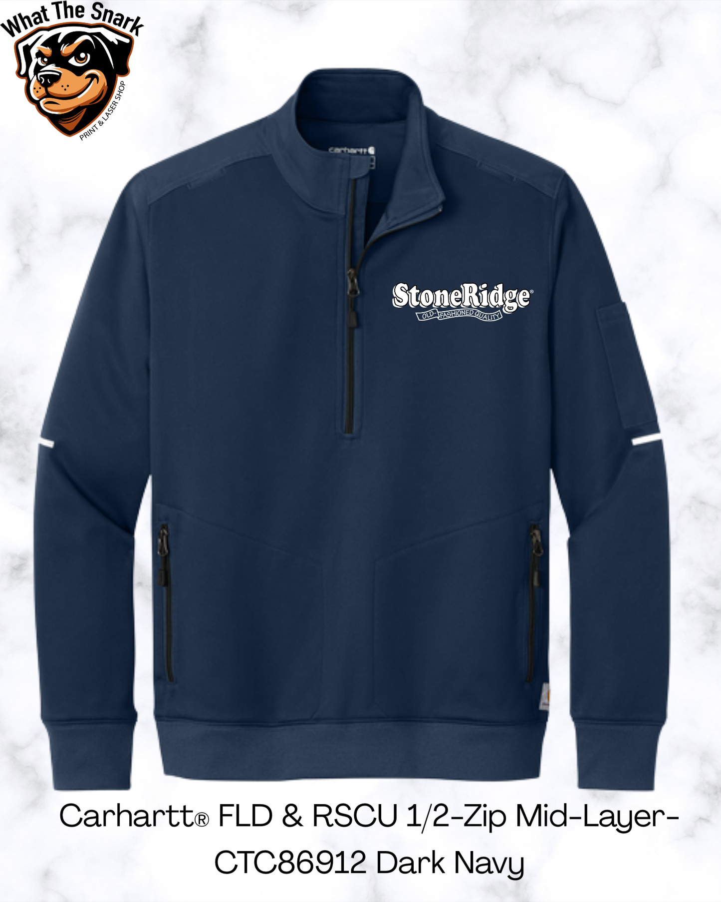 Carhartt® FLD & RSCU 1/2-Zip Mid-Layer