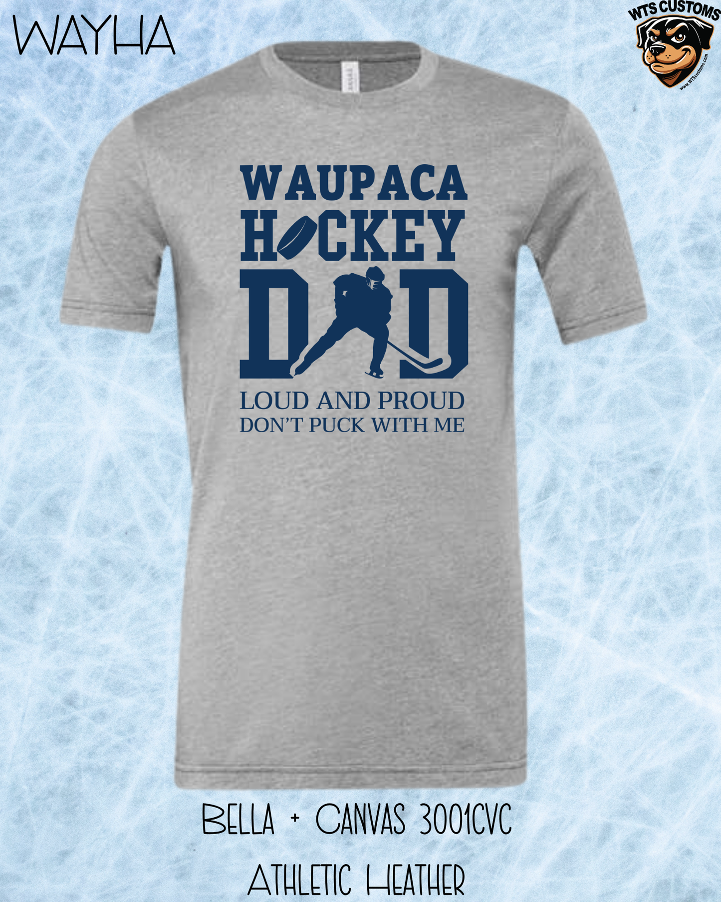 WAYHA Dad Loud and Proud Tee