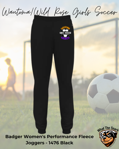 WWR Girls Soccer Crest Logo Women's Joggers