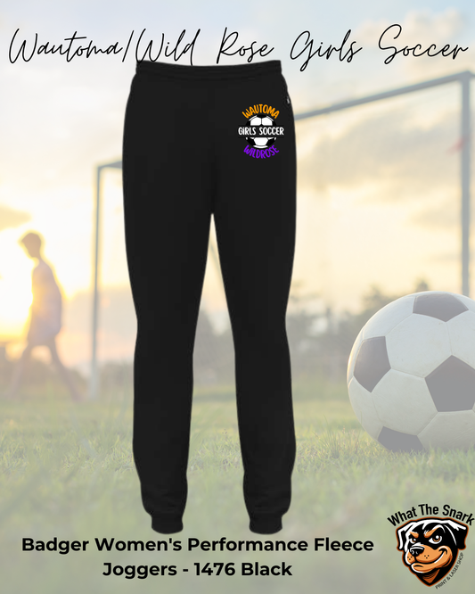 WWR Girls Soccer Crest Logo Women's Joggers