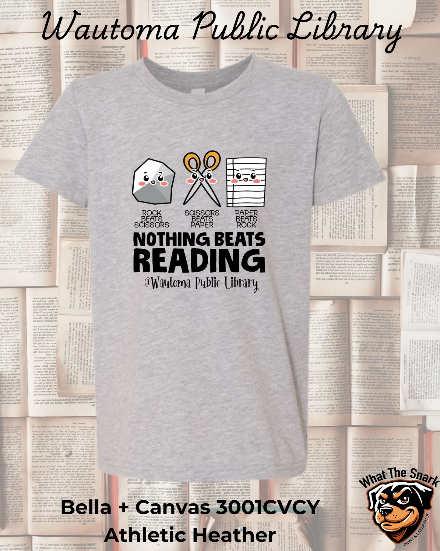 WPL Nothing Beats Reading Youth T-shirt