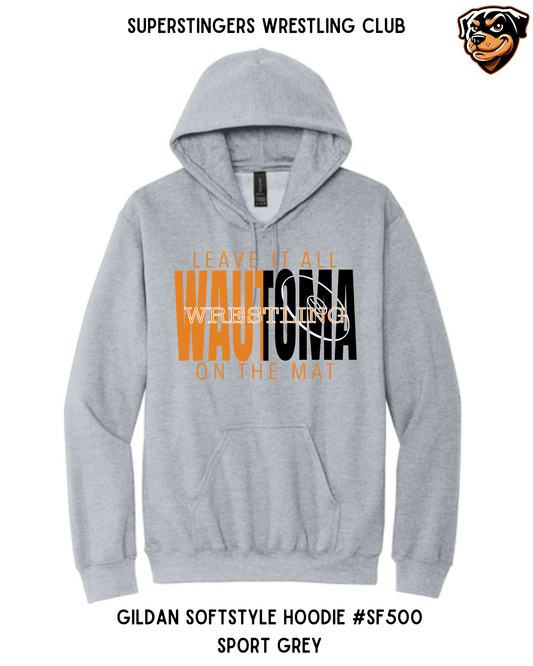 Super Stingers Leave it All on the Mat Hoodie