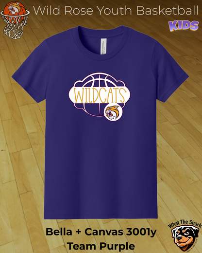 Wildcat Bubble Swish Youth Tee