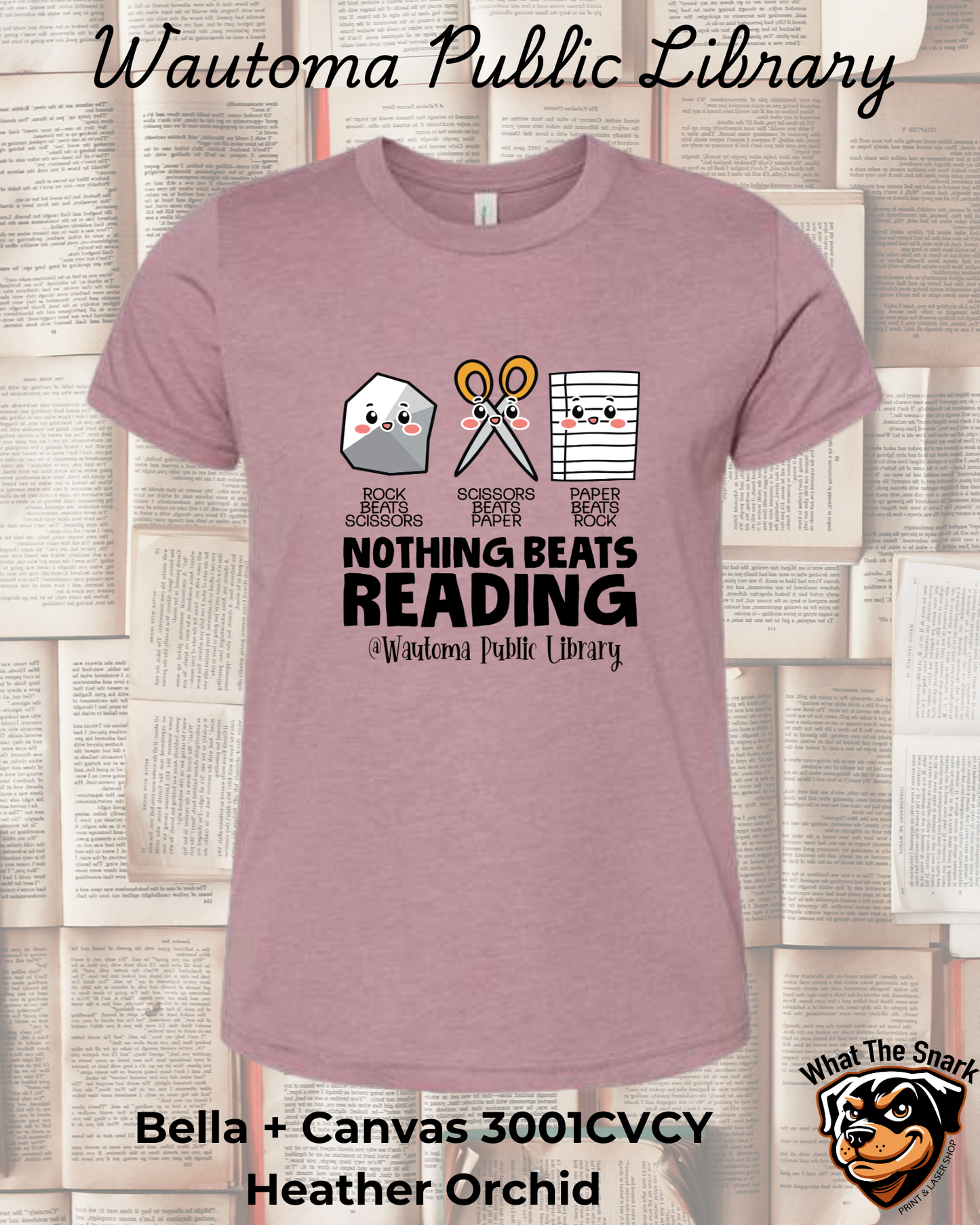 WPL Nothing Beats Reading Youth T-shirt