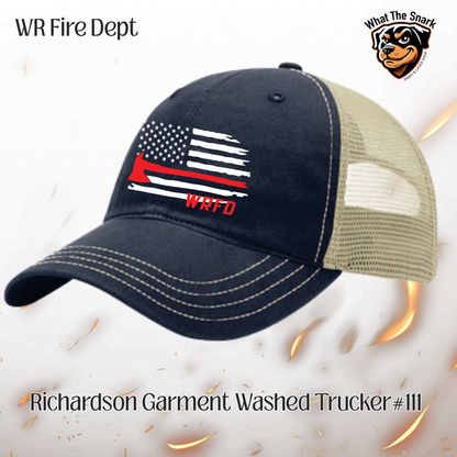 WRFD Richardson Garment Washed Trucker Hat