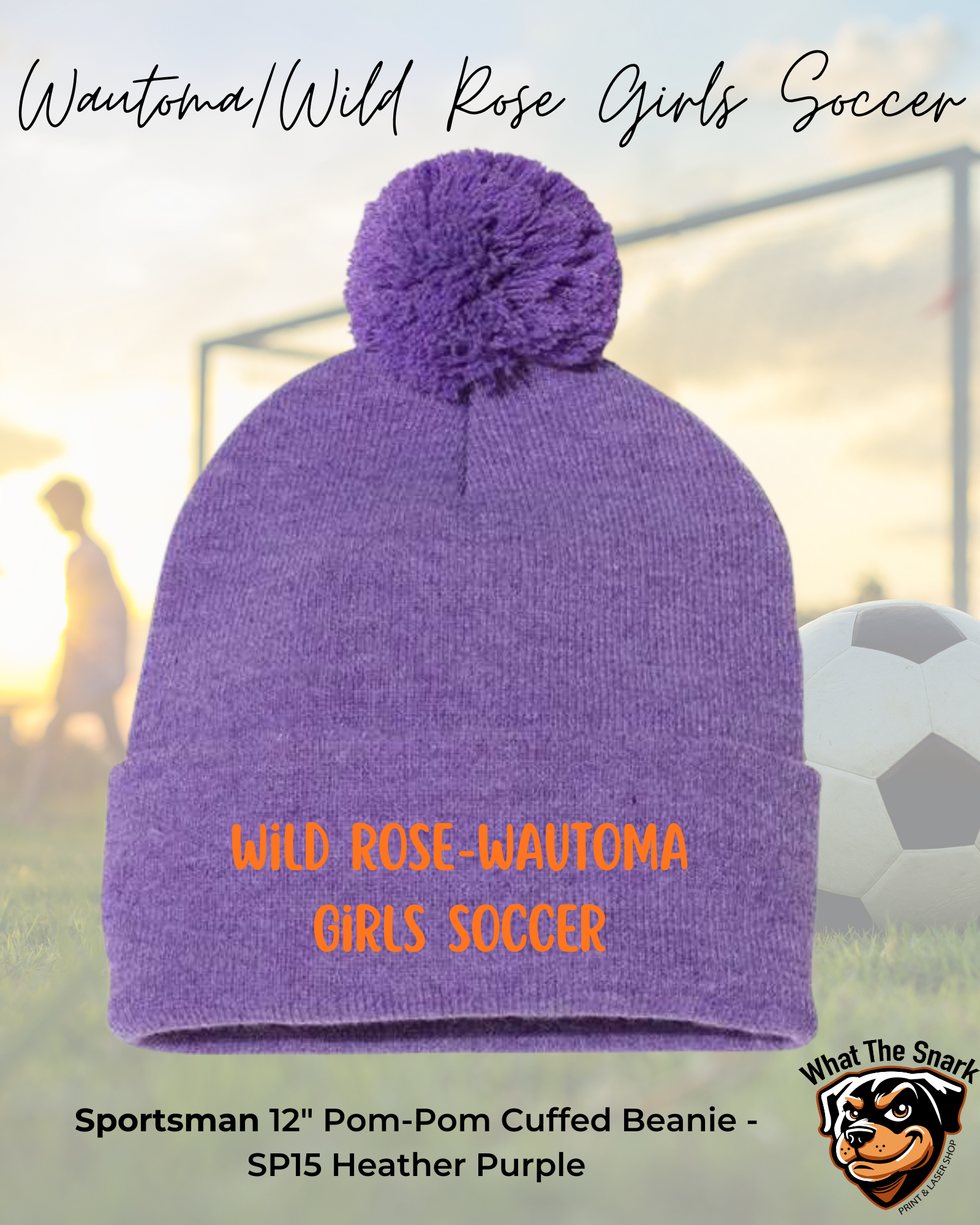 WWR Girls Soccer Beanie