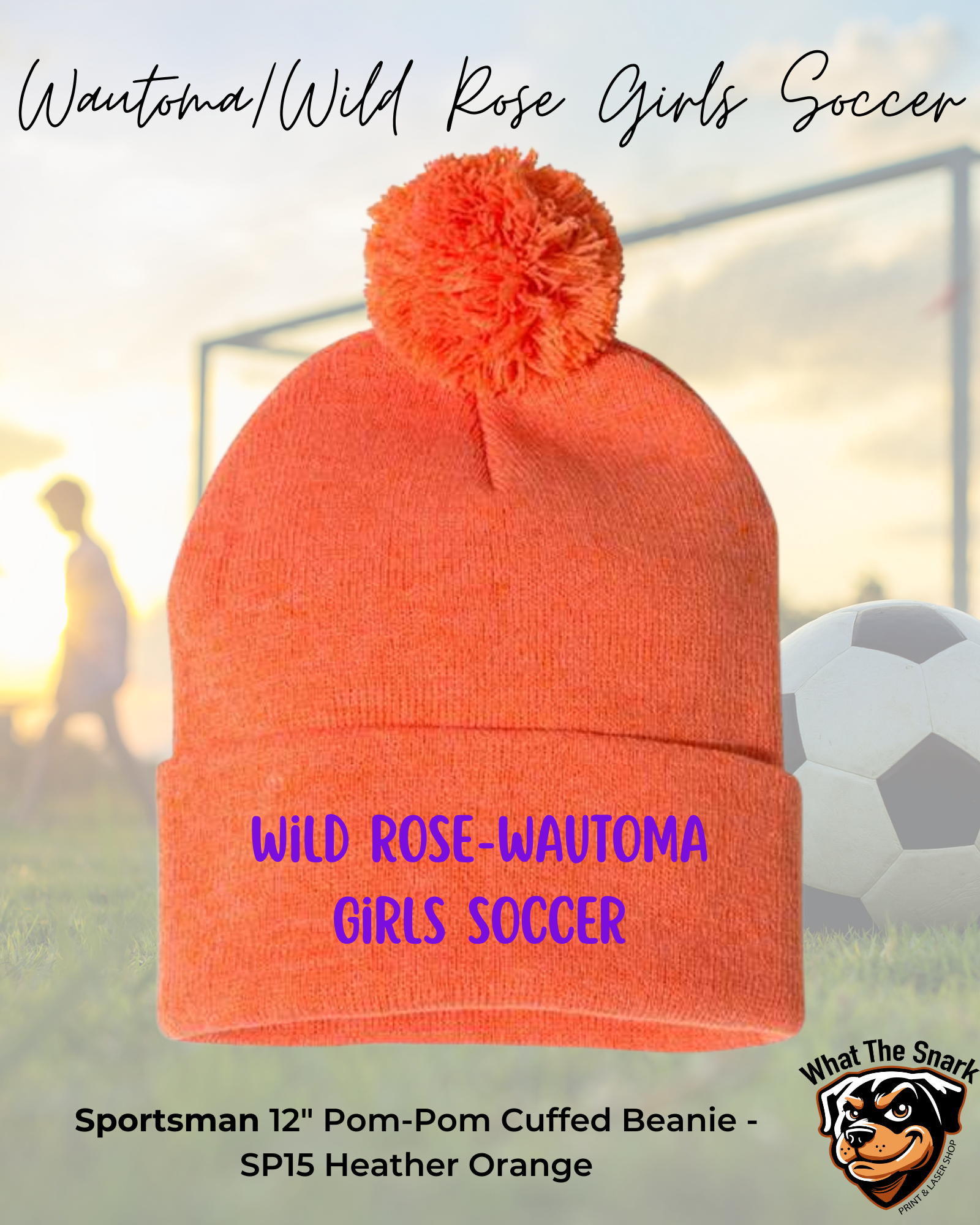 WWR Girls Soccer Beanie