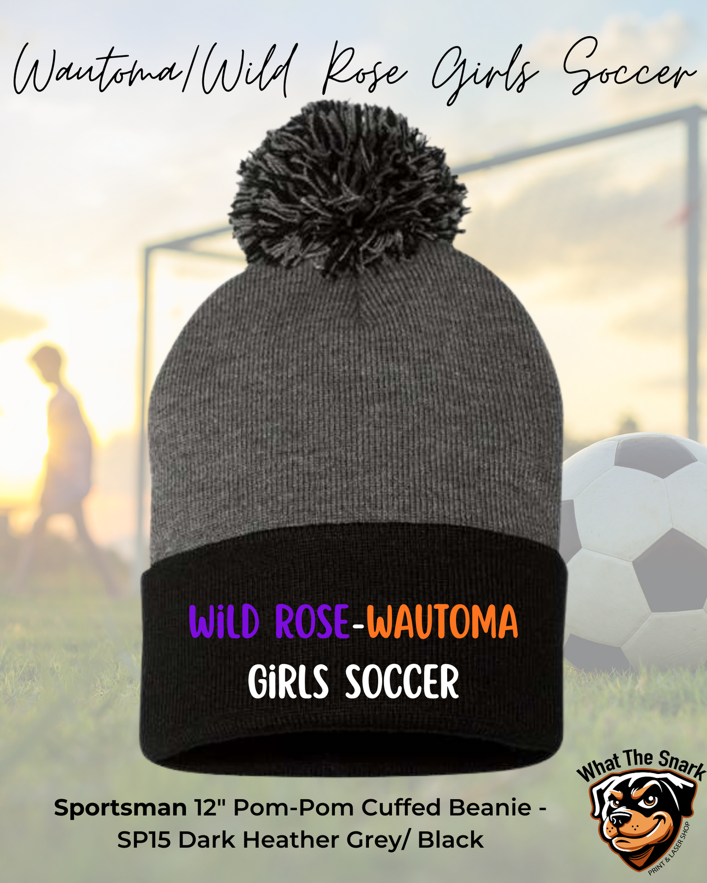 WWR Girls Soccer Beanie
