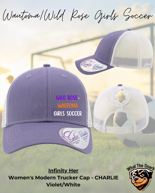 WWR Girls Soccer Womens Trucker Cap