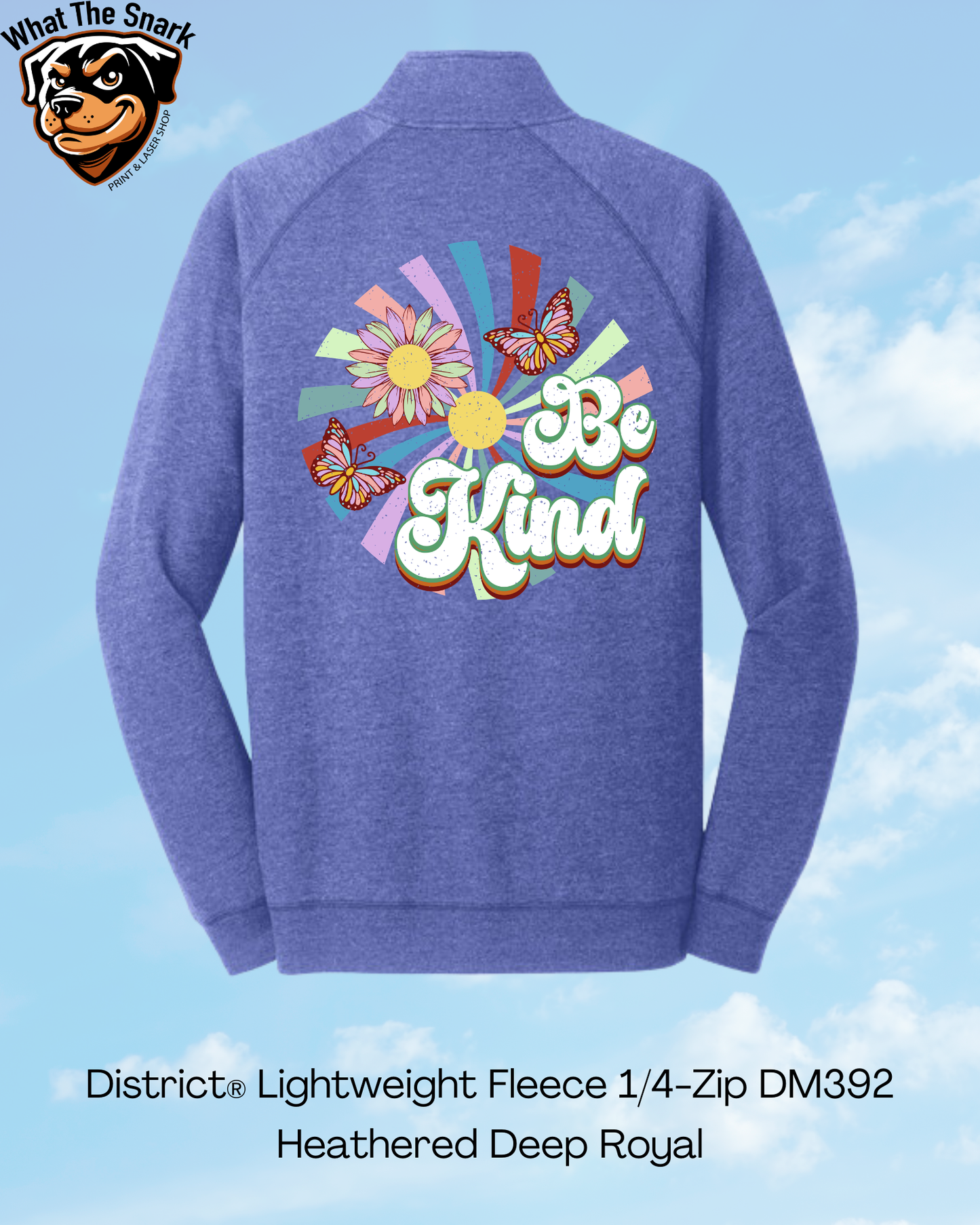 Retro Be Kind 1/4 Zip
