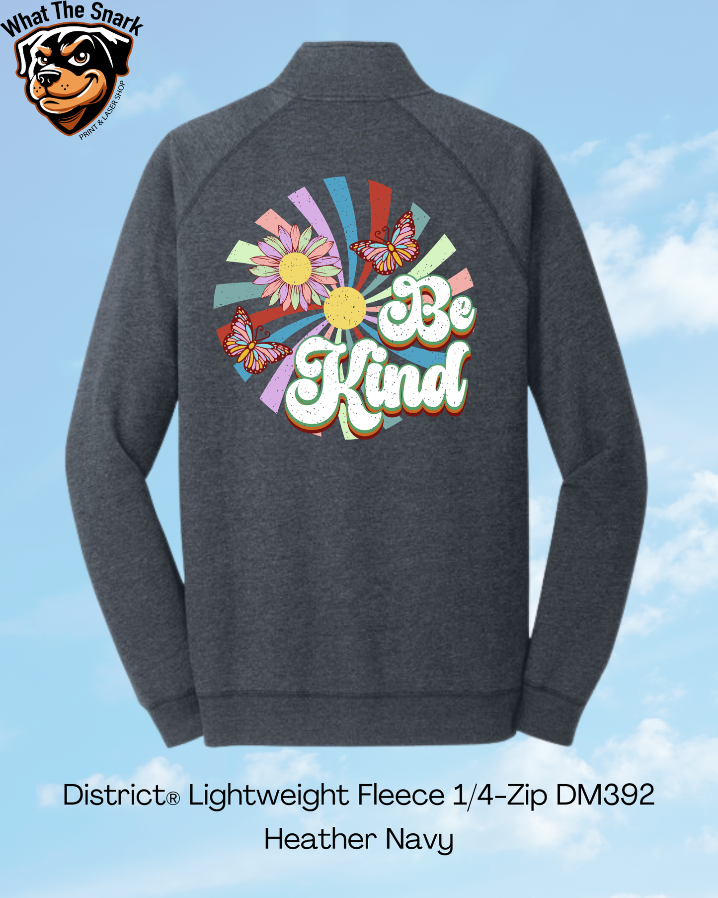 Retro Be Kind 1/4 Zip