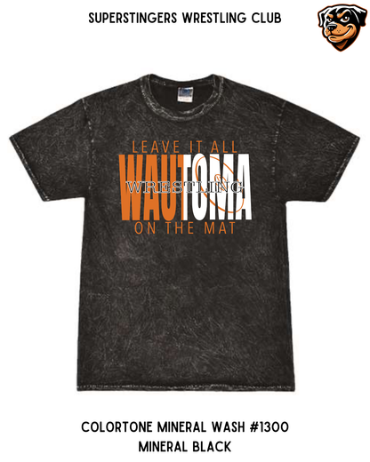 Super Stingers Leave it All on the Mat Tie-Dye Tee