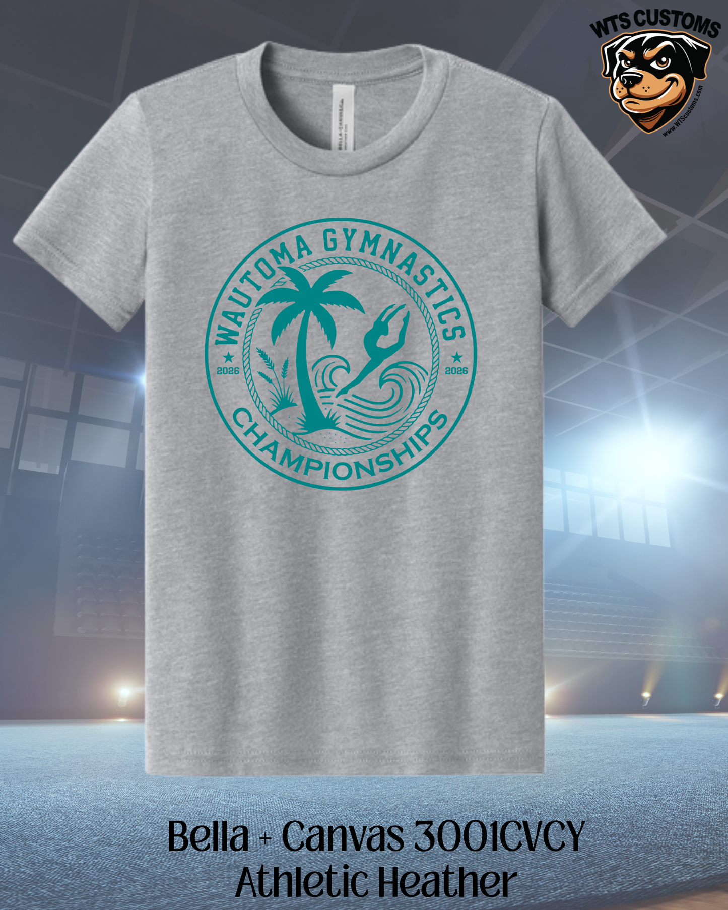 Wautoma Gymnastics Championships Youth Tee