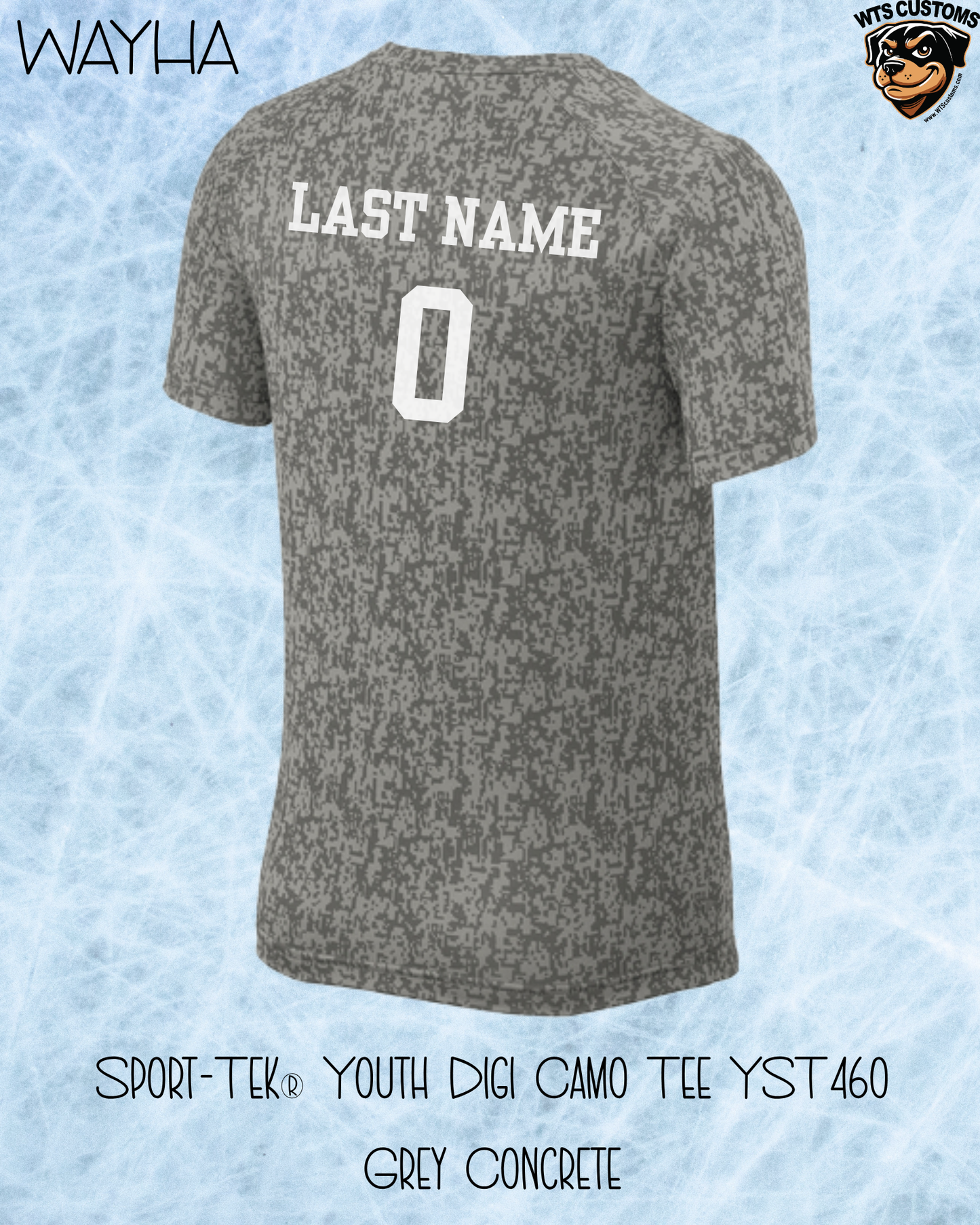 WAYHA Camo Kids Tee