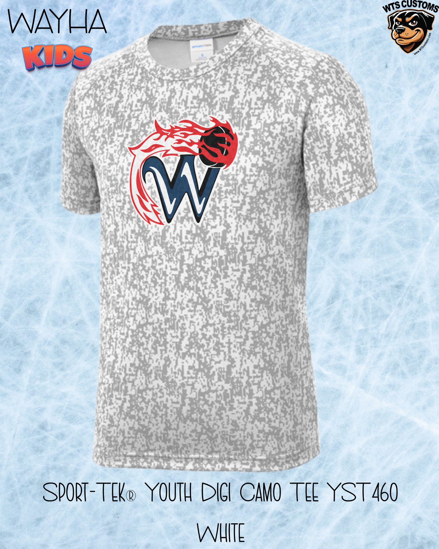 WAYHA Camo Kids Tee