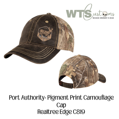 Blu Zone Camo Cap