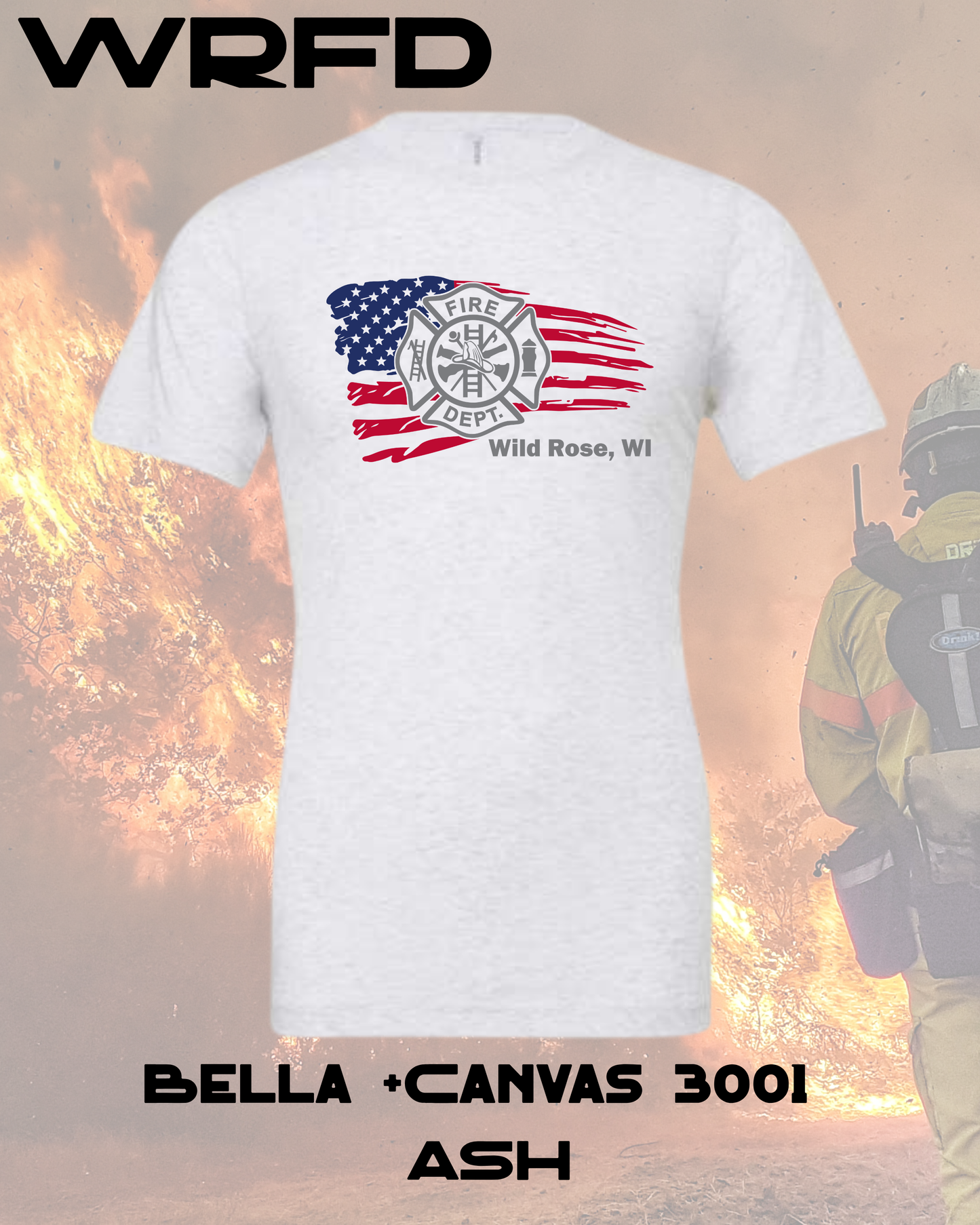 WRFD Supporter Flag Tee