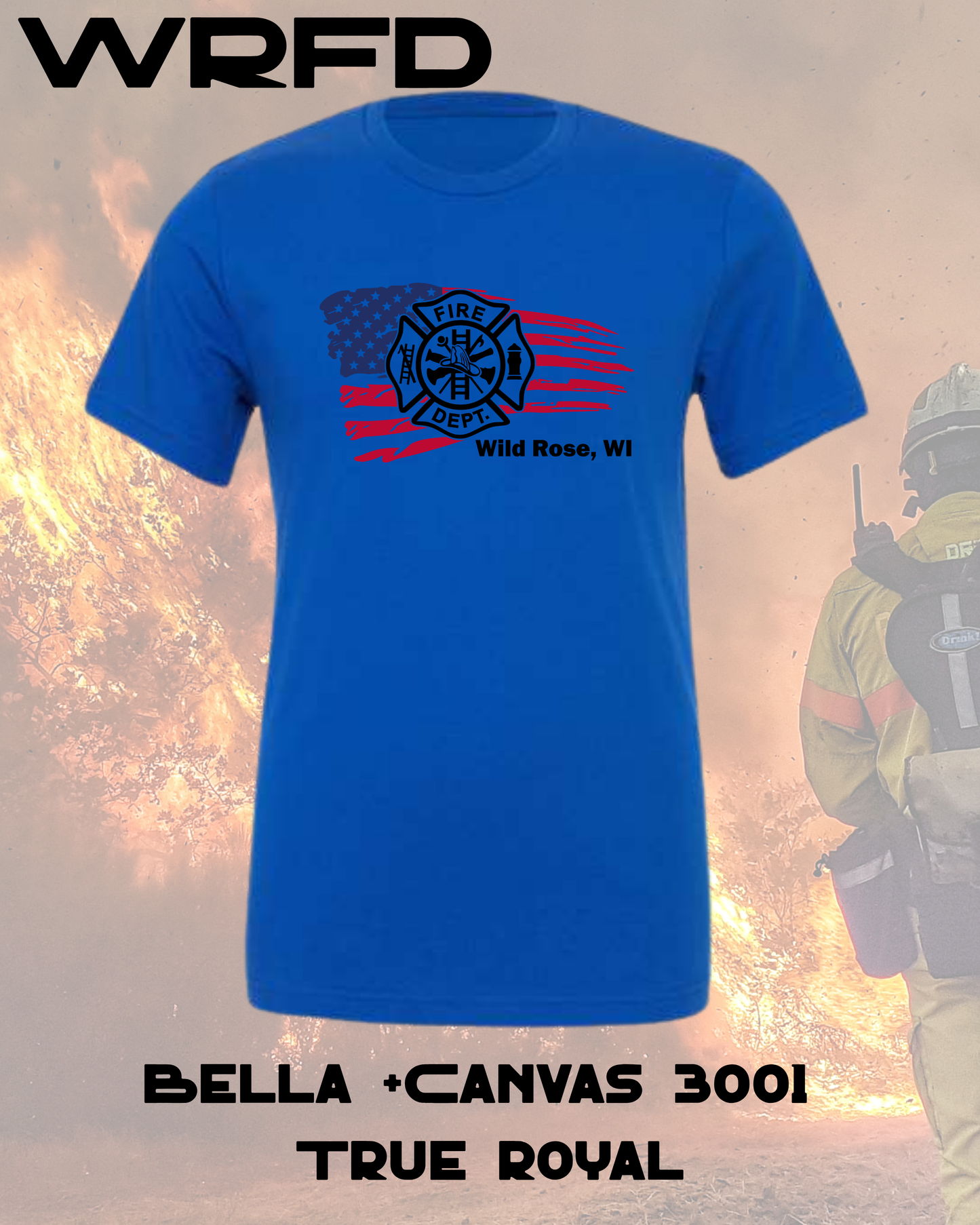 WRFD Supporter Flag Tee